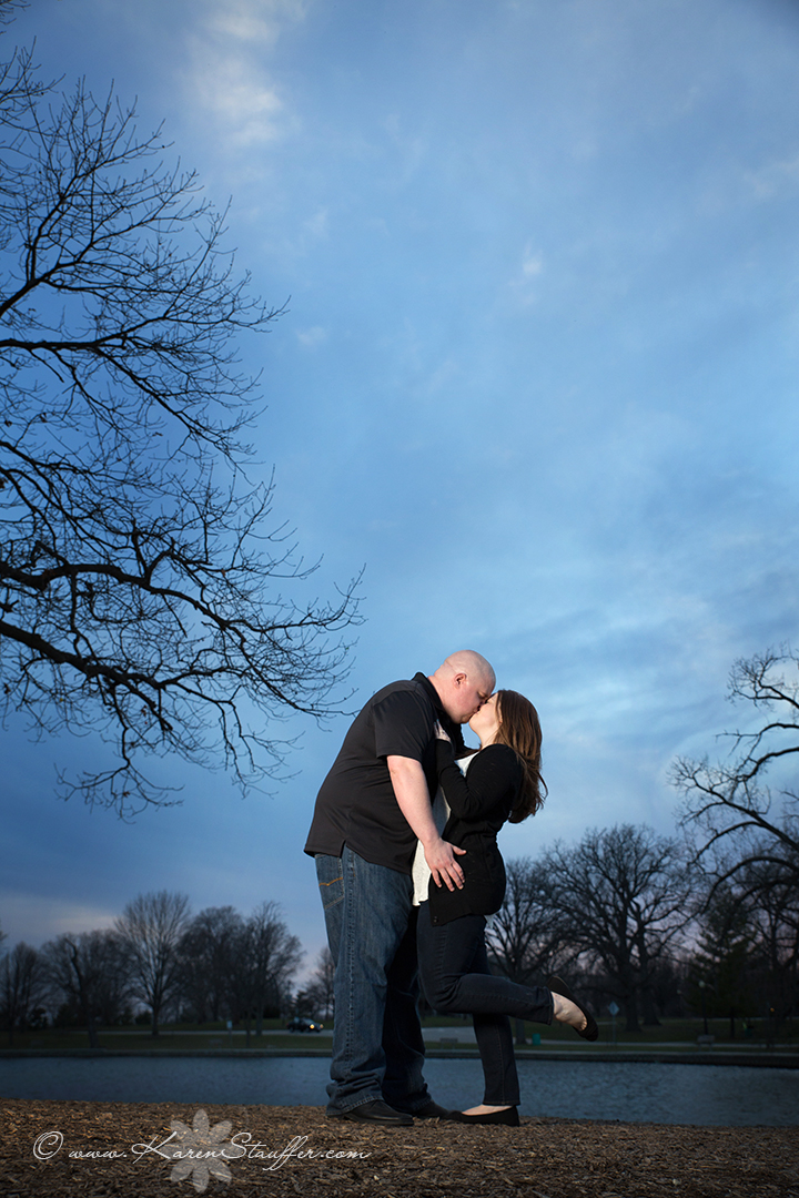 Kylie & Nick's Engagement Session - Bloomington, IL