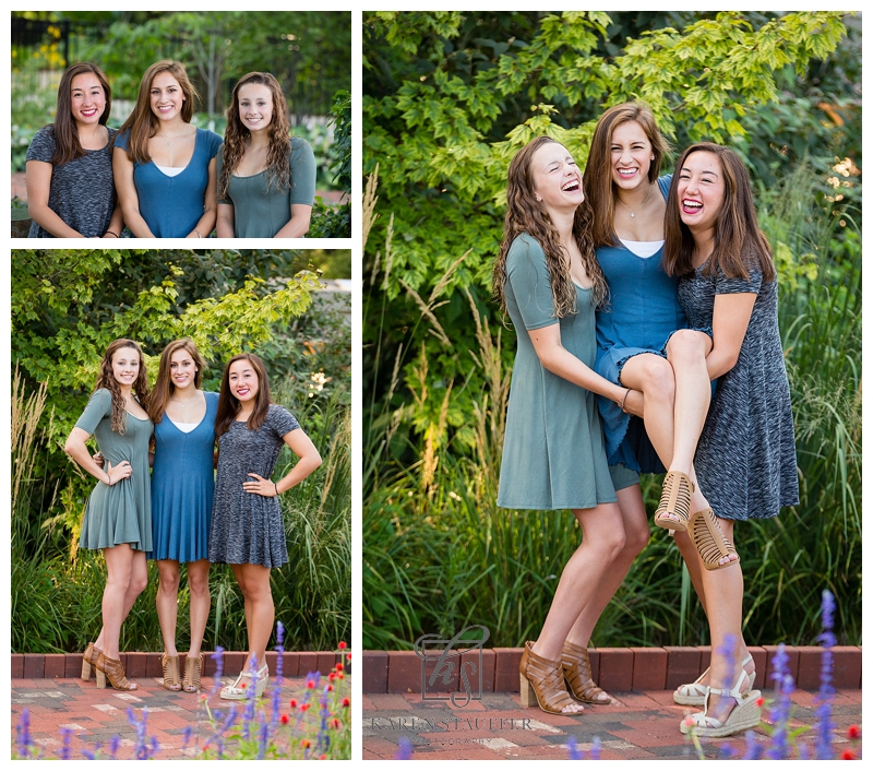 Senior sessions are always more fun when you bring friend