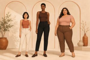 How to Dress an Inverted Triangle Body Shape